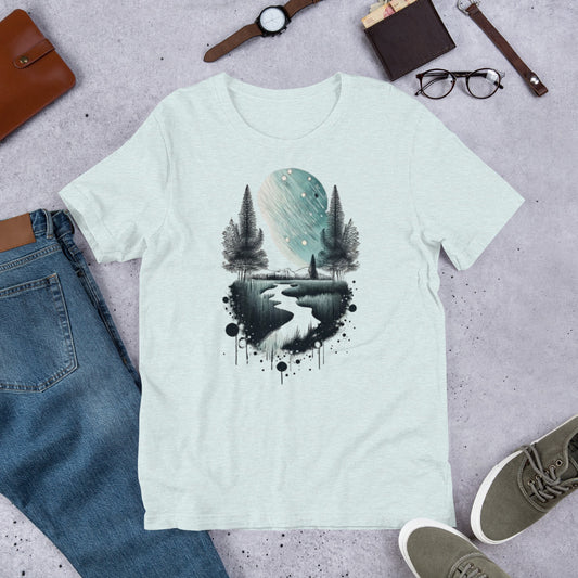 Stream to the Moon Tee