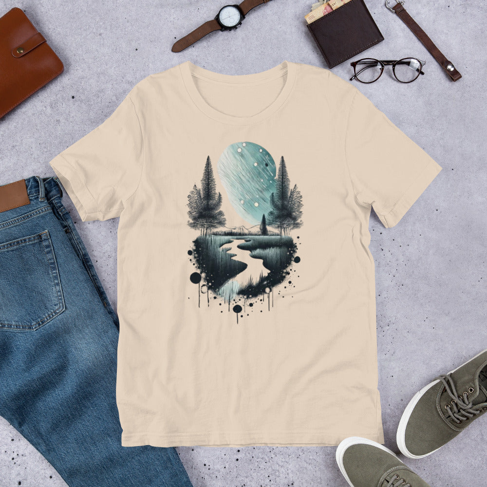 Stream to the Moon Tee