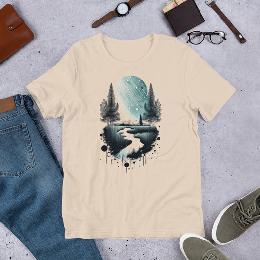 Stream to the Moon Tee