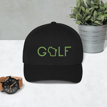 Load image into Gallery viewer, Wisconsin Golf Snapback
