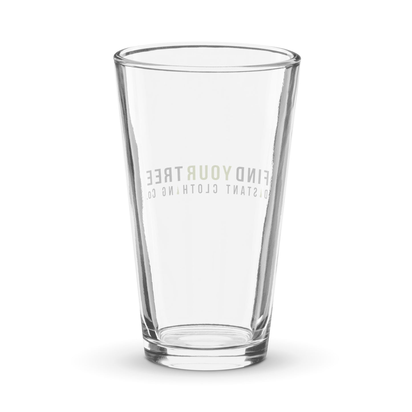 Distant Shaker Pint Glass