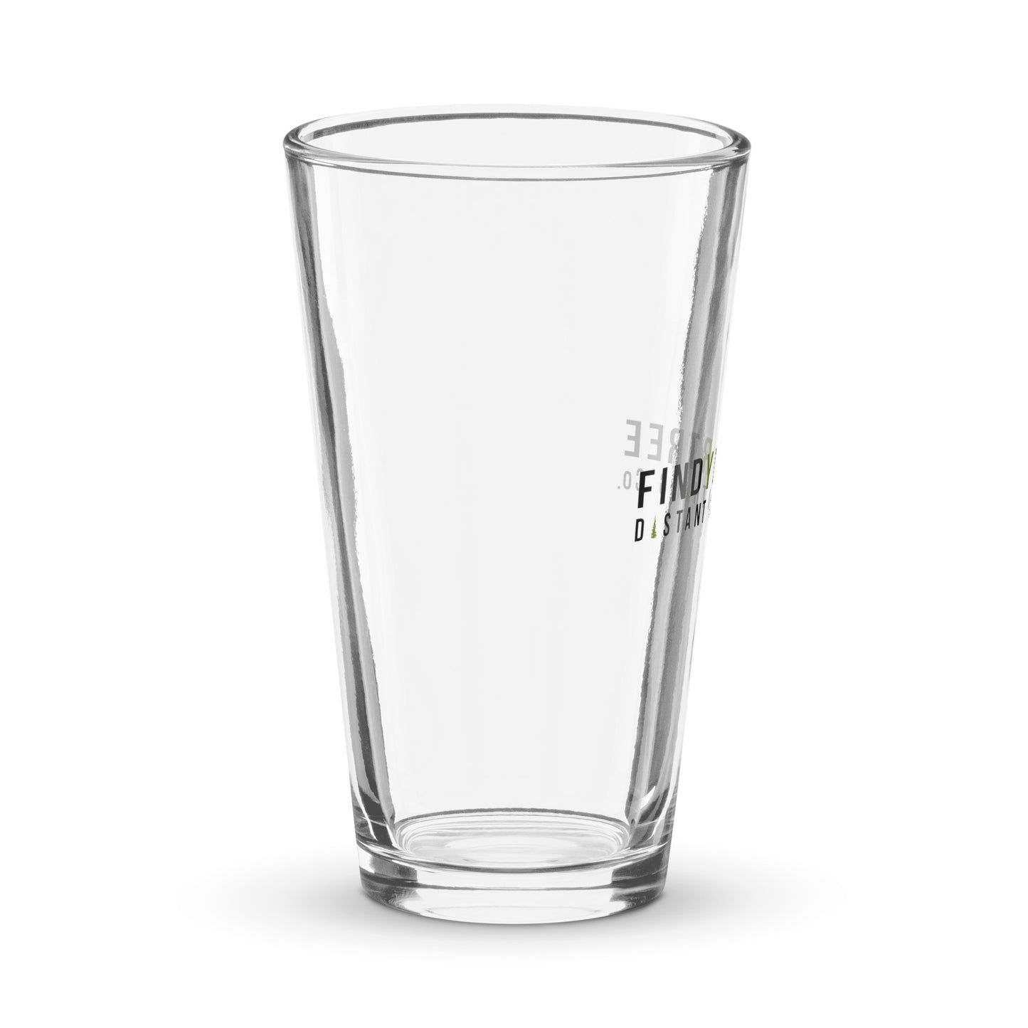 Distant Shaker Pint Glass