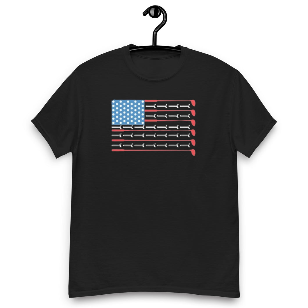 Golf Club American Flag Tee