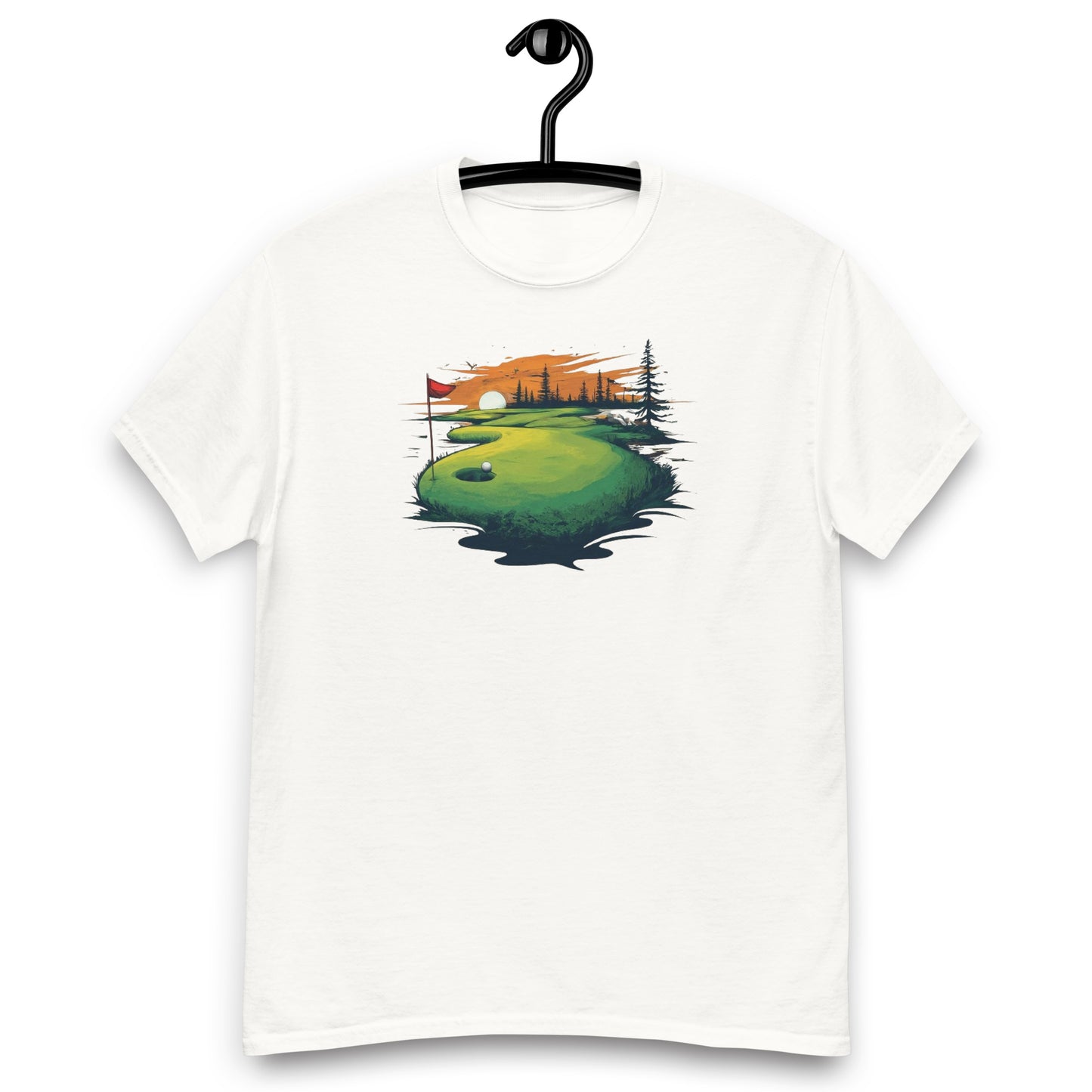 Abstract Golf Tee