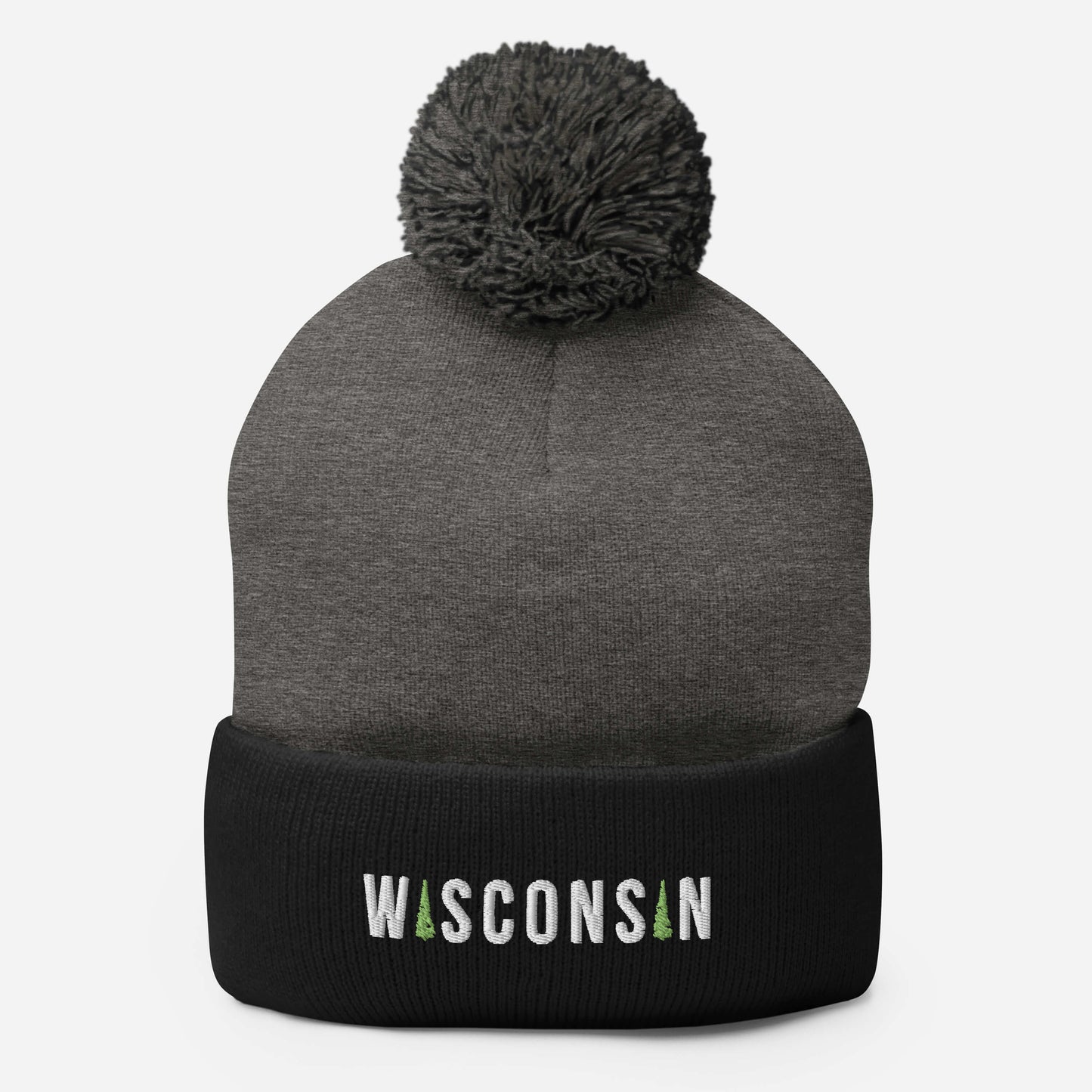 Treesconsin Pom-Pom Beanie