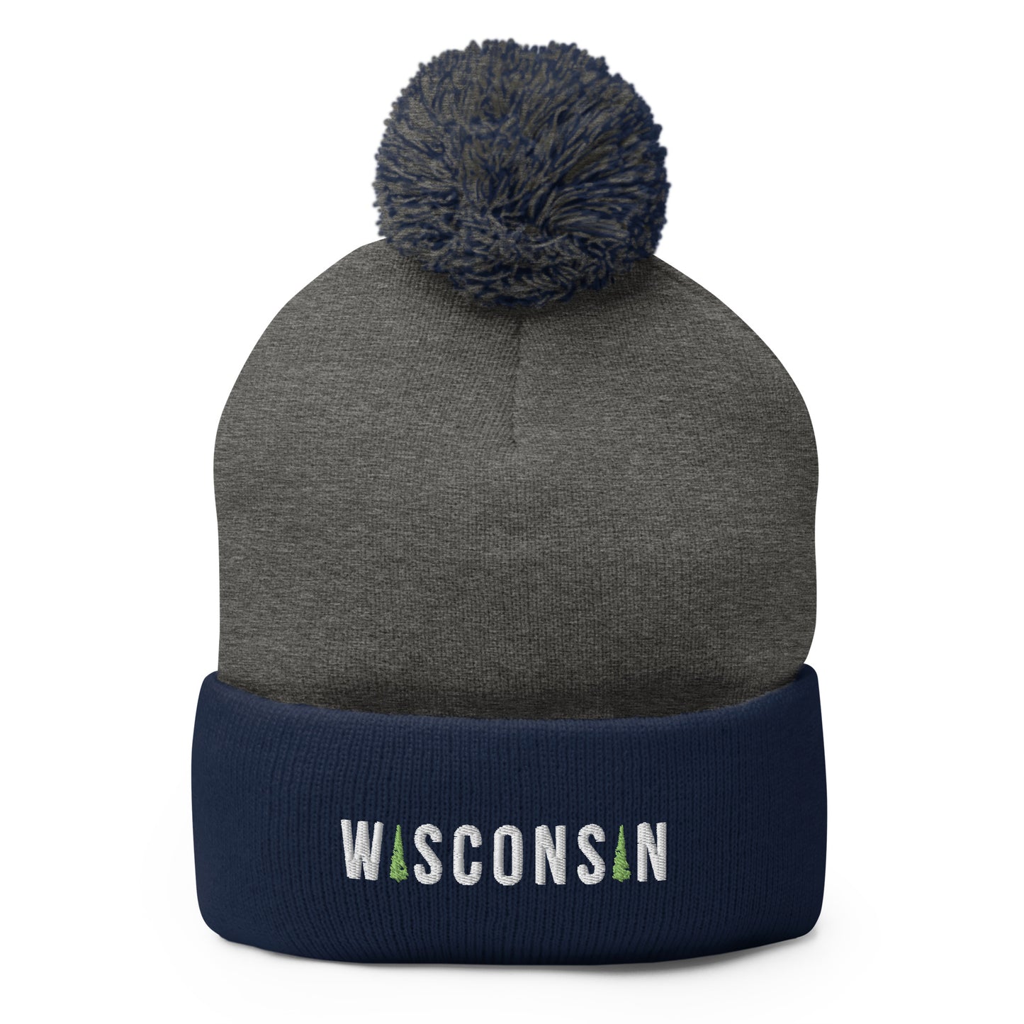 Treesconsin Pom-Pom Beanie